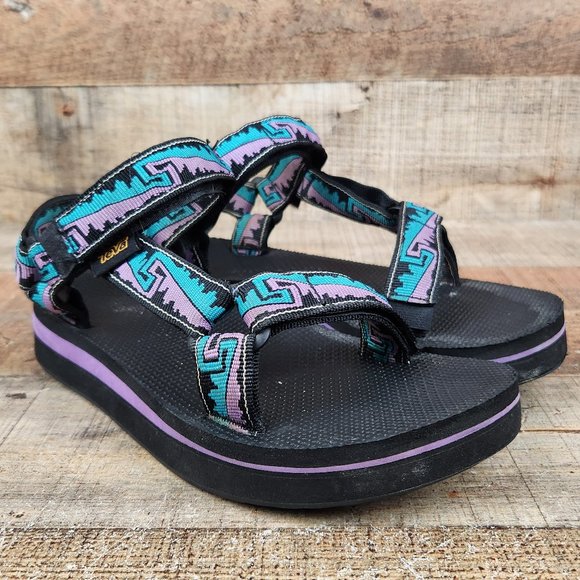 Teva Shoes - Teva Midform Women Sz 5 Universal Woven Ankle Strap Sport Sandal